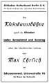 Jüdischer Kulturbund Berlin Monatsblätter, August 1936, page 29